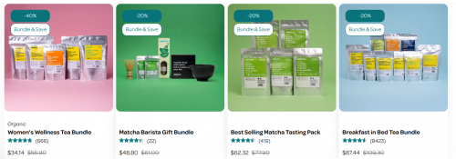 DAVIDsTEA Canada Sale: 40% off Hojicha Flash Sale + Value Bundles