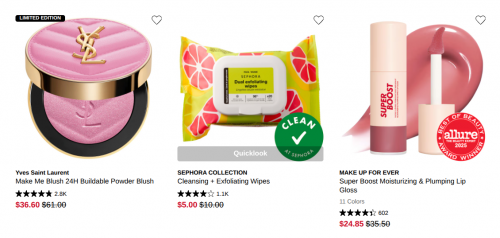 Sephora Canada Sale + Beauty Offers: Save up to 50% Off Makeup, Skincare, Fragrance, Tools & Brushes﻿ & More