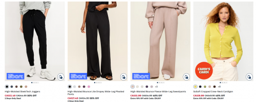 Old Navy Canada: 40% off Everything + Extra 10% off with Promo Code + 50% off Deals + Clearance up to 70% off