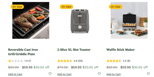 Cuisinart Canada: Buy More, Save More up to 25% off + Sale up to 40% off