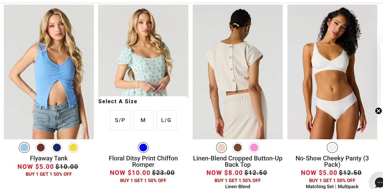 BOGO 50% Off at Forever 21, Sirens & Urban Planet — Plus Sale Up to 60% Off