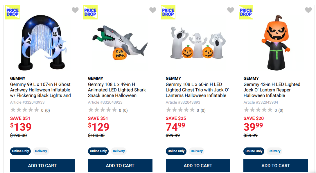RONA's Fall Deals: Up to 60% Off Clearance + Halloween Savings