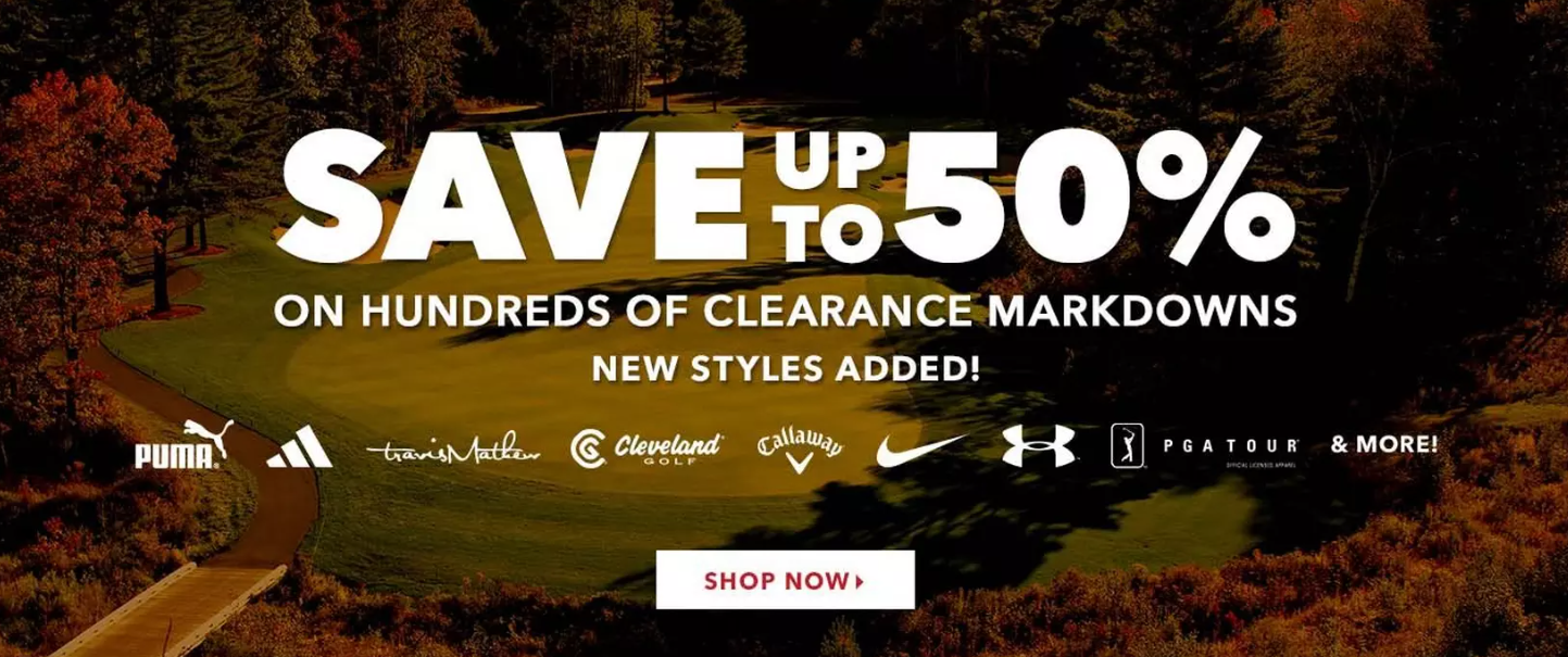 Golf Town's Weekly Sale: Up to 40% Off Top Brands — slide 1