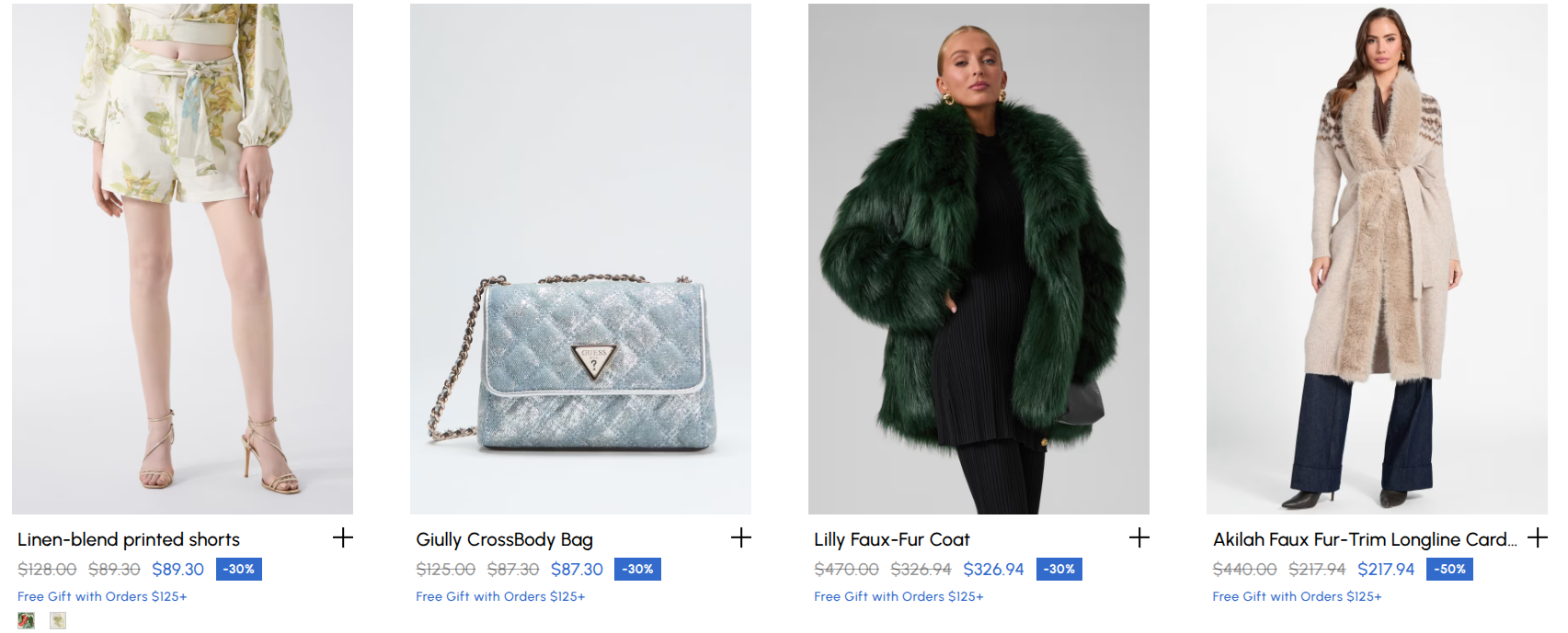 GUESS Canada: Up to 50% Off + Free Tote Bag with $125+ Orders