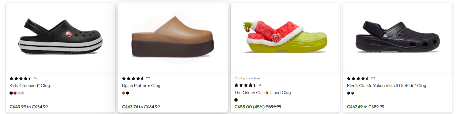 Crocs Canada Slashes Up to 50% Off + Half-Price Halloween Jibbitz — slide 1