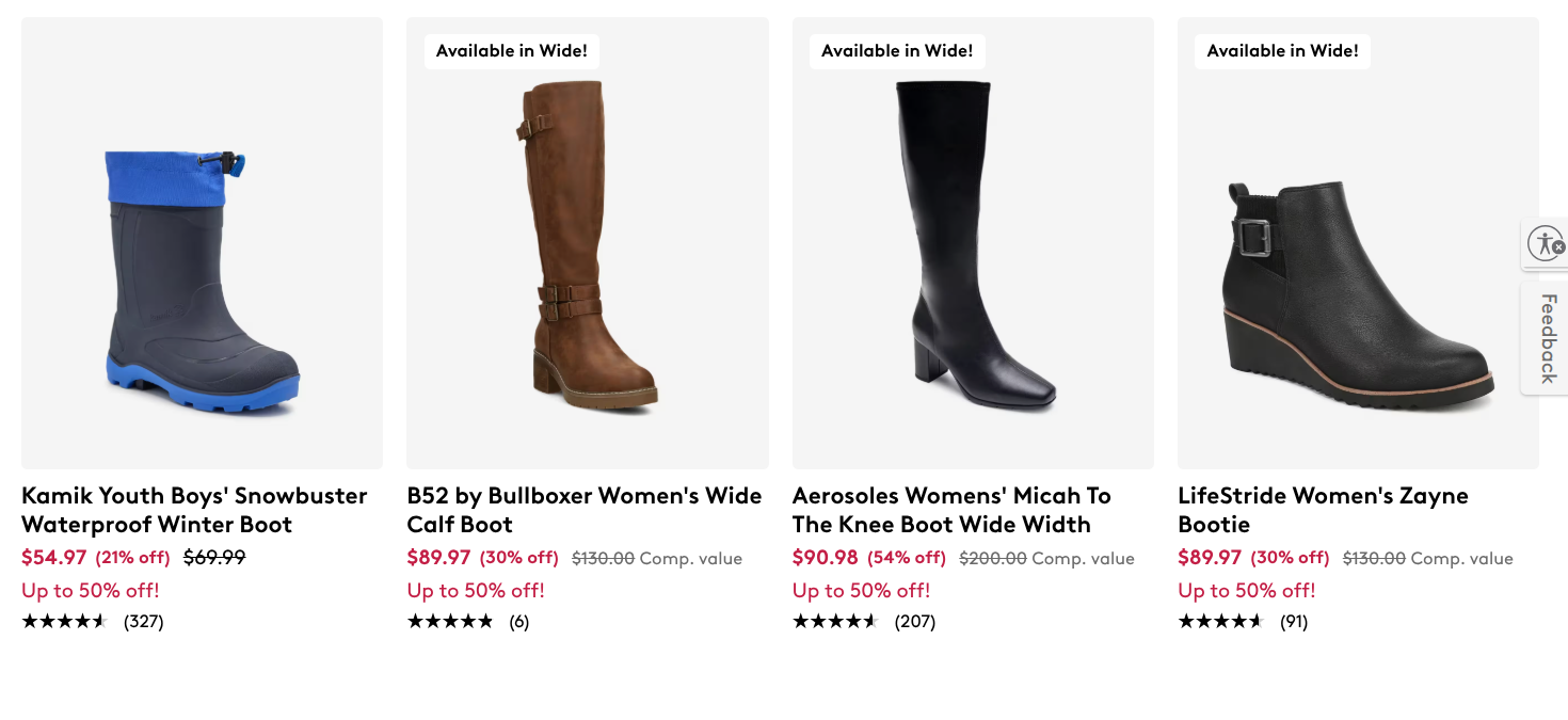 The Shoe Company Sale: Up to 50% Off Footwear for the Whole Family — slide 1