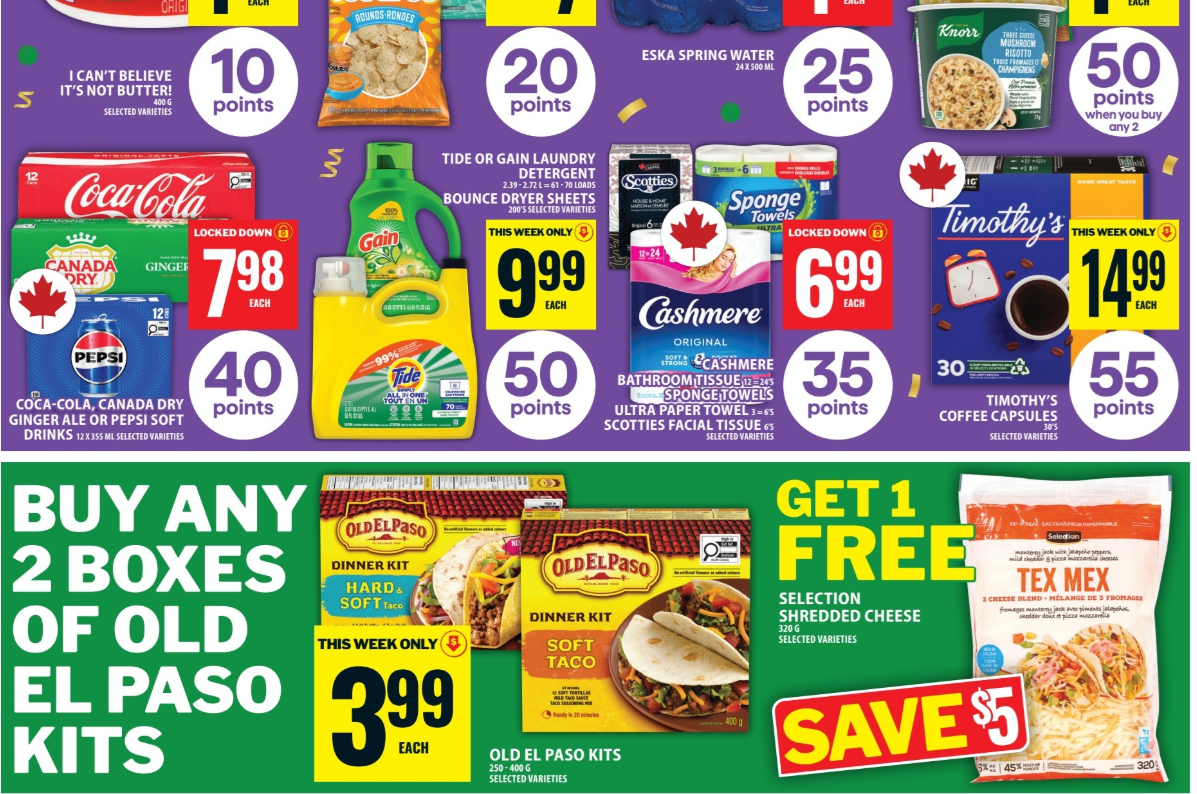 Taco Night Deal: Free Shredded Cheese at Food Basics Ontario β slide 1