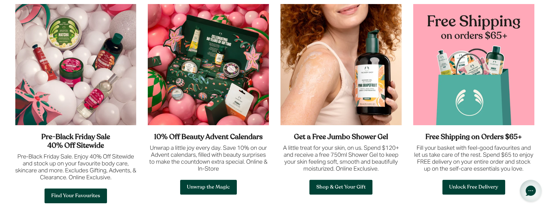 The Body Shop Canada: 40% Off Sitewide This Pre-Black Friday — slide 1